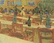 Vincent Van Gogh Interio of the Restaurant Carrel in Arles (nn04) oil painting reproduction